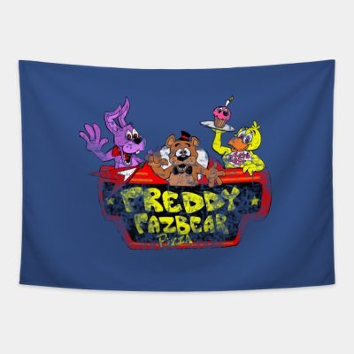 Vintage Freddy Fazbears Pizza Tapestry Official Five Nights At Freddys Merch