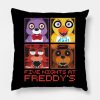 Five Nights At Freddys Group Throw Pillow Official Five Nights At Freddys Merch