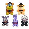 18 CM Five Night At Freddy Fnaf Cute Plush Toys Game Doll Bonnie Bear Foxy Cartoon 1 - Five Nights At Freddys Store