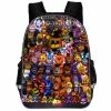 2022 FNAF Freddy Backpack Black Anime Backpacks Kids Boys Girls School Bag Travel Laptop Daypack Schoolbag - Five Nights At Freddys Store