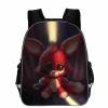 2022 FNAF Freddy Backpack Black Anime Backpacks Kids Boys Girls School Bag Travel Laptop Daypack Schoolbag 5 - Five Nights At Freddys Store