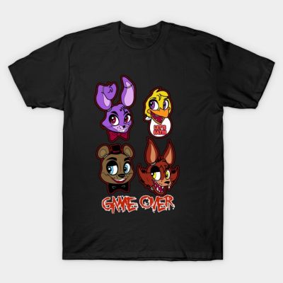 Five Nights T-Shirt Official Five Nights At Freddys Merch