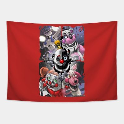 Five Nights At Freddys Sister Location Tapestry Official Five Nights At Freddys Merch