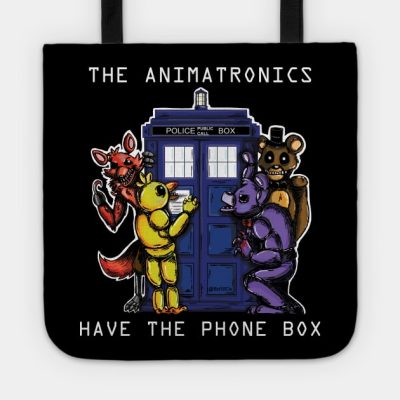 The Animatronics Have The Phone Box 2 Tote Official Five Nights At Freddys Merch