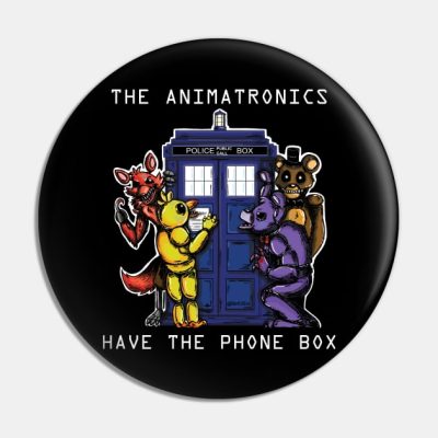 The Animatronics Have The Phone Box 2 Pin Official Five Nights At Freddys Merch