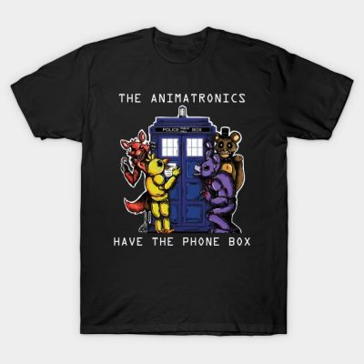 The Animatronics Have The Phone Box 2 T-Shirt Official Five Nights At Freddys Merch