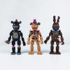 6 Pcs Set New Anime Figure Five Night At Freddy Assembling Toy Cute Bonnie Bear Fnaf 2 - Five Nights At Freddys Store