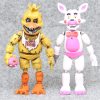 6pcs set Anime Five Nights At Freddy s Pvc Doll Action Figures Freddy Bonnie Chica Foxy 2 - Five Nights At Freddys Store