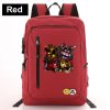 Five Nights At Freddy Foxy Chica Anime Backpack Bag Zipper Pocket Bag BookBag Student School Travel 3 - Five Nights At Freddys Store