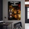 Funny Game FNAF POSTER Prints Five Nights At Freddys Anime Canvas Painting Wall Pictures Artwork For 2 - Five Nights At Freddys Store