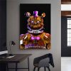 Funny Game FNAF POSTER Prints Five Nights At Freddys Anime Canvas Painting Wall Pictures Artwork For 6 - Five Nights At Freddys Store