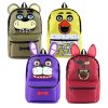 Red FNAF Anime Five Nights At Freddys With Ear Backpack Freddy Nylon Backpack Messenger School Rucksack 3 - Five Nights At Freddys Store