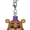 Rockstar Freddy Keychain Vinyl Dolls Figure Toys - Five Nights At Freddys Store