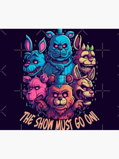 Five Night The Show Must Go On! Tapestry Official Five Nights At Freddys Merch