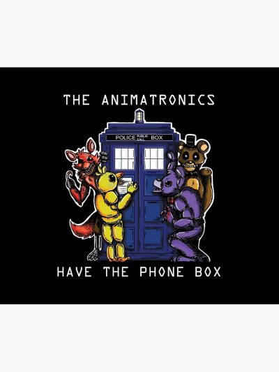 The Animatronics Have The Phone Box 2 Tapestry Official Five Nights At Freddys Merch