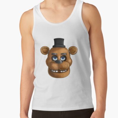 Freddy (Head) Tank Top Official Five Nights At Freddys Merch