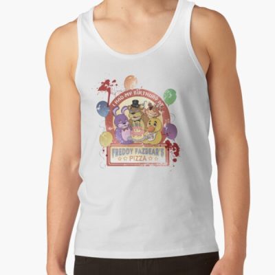 Freddy Fazbear'S Birthday! (Survivor Version) Tank Top Official Five Nights At Freddys Merch