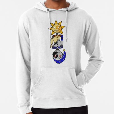 Sundrop And Moondrop Design Hoodie Official Five Nights At Freddys Merch