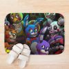 Fnaf-All Togheter Bath Mat Official Five Nights At Freddys Merch