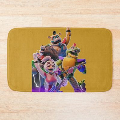 Five Nights At Freddy'S: Security Breach Bath Mat Official Five Nights At Freddys Merch