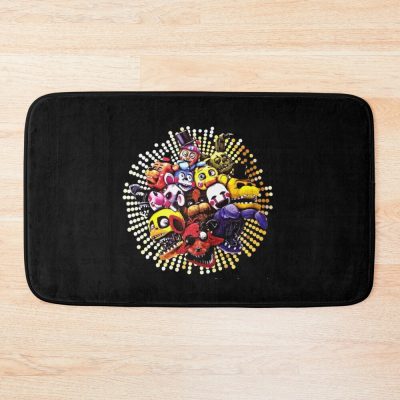 Fnaf Securitybreach Fnaf Five Nights At Freddy'S Sticker Bath Mat Official Five Nights At Freddys Merch