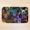 Fnaf-All Togheter Bath Mat Official Five Nights At Freddys Merch