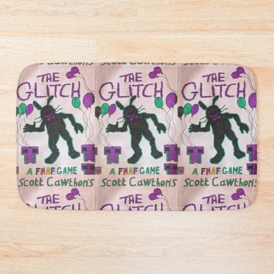 Scott Cawthon'S The Glitch Fnaf (Five Nights At Freddy'S) Fanart Bath Mat Official Five Nights At Freddys Merch