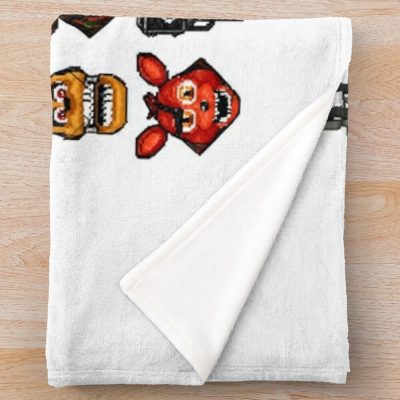 Fnaf Throw Blanket Official Five Nights At Freddys Merch