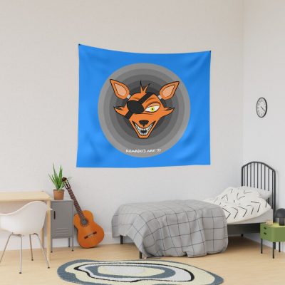 Five Night'S At Freddy'S - Fnaf Foxy Tapestry Official Five Nights At Freddys Merch