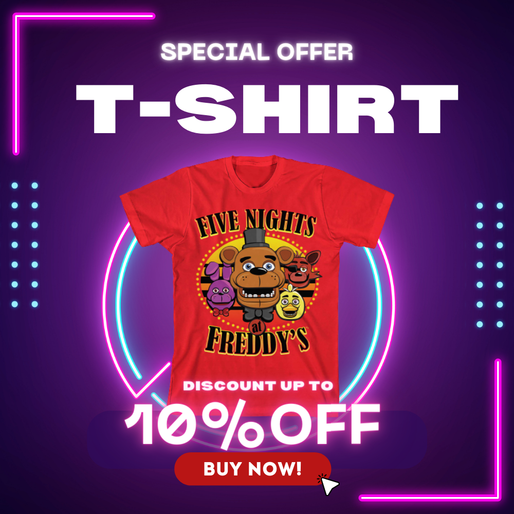 Five Nights at Freddy's Store T-shirt Collection