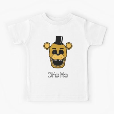 Five Nights At Freddy'S - Fnaf - Golden Freddy - It'S Me Kids T Shirt Official Cow Anime Merch