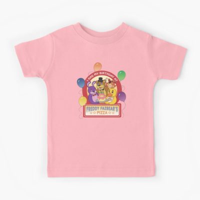 Freddy Fazbear'S Birthday! Kids T Shirt Official Cow Anime Merch