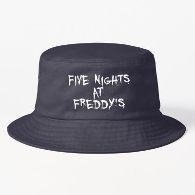 Fnaf Merch Five Nights At Freddys Logo Bucket Hat Official Five Nights At Freddys Merch