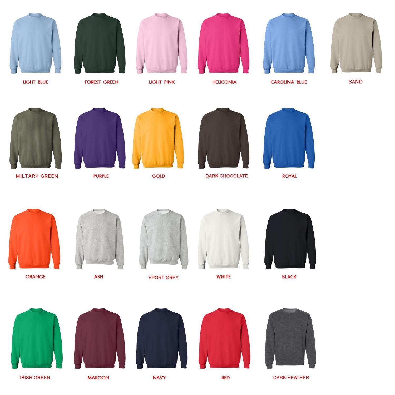 sweatshirt color chart - Five Nights At Freddy's Merch