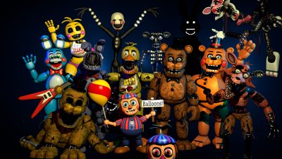 FNAF New Animatronics and Characters