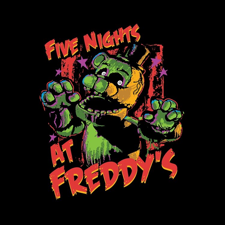 Five Nights At Freddy_s Phantom Freddy Tote Bag - Image 2