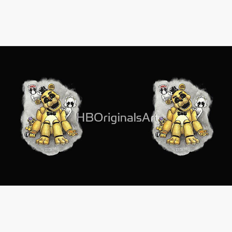 Fnaf Golden Freddy With Ghosts Mug - Image 2