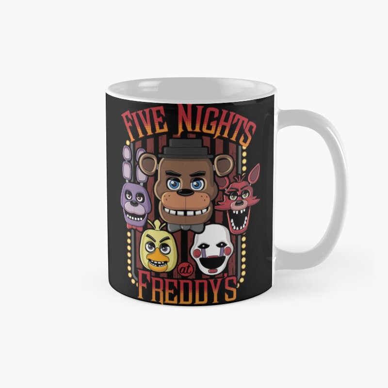 Five Nights At Freddy's Animatronic Mug