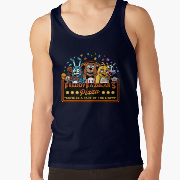 Freddy Fazbear S Pizzeria Logo Tank Top - Image 5