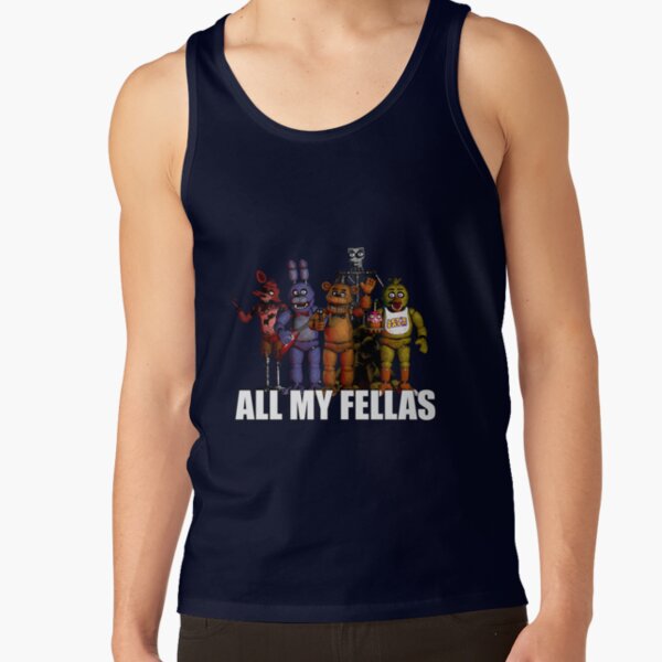 Funny Five Nights At Freddy's Tank Top - Image 5