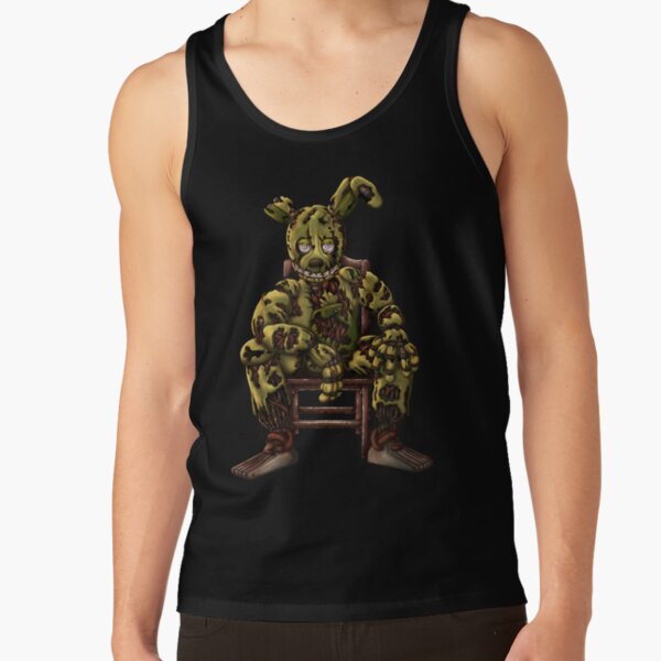 Springtrap Sat In Chair Tank Top