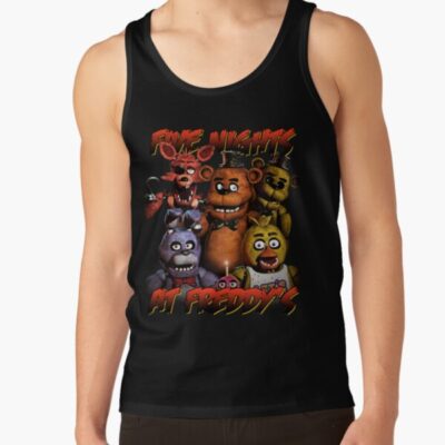 Five Nights At Freddy's Crazy Tank Top