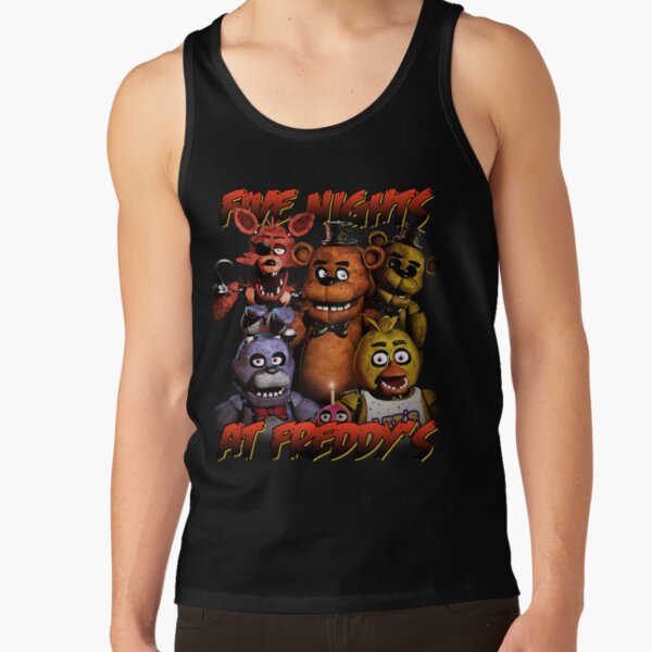 Five Nights At Freddy's Crazy Tank Top