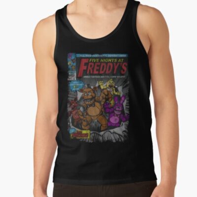 Five Nights At Freddy's Comic Tank Top