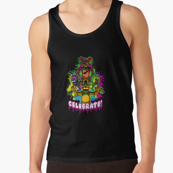 Five Nights At Freddy Tank Top