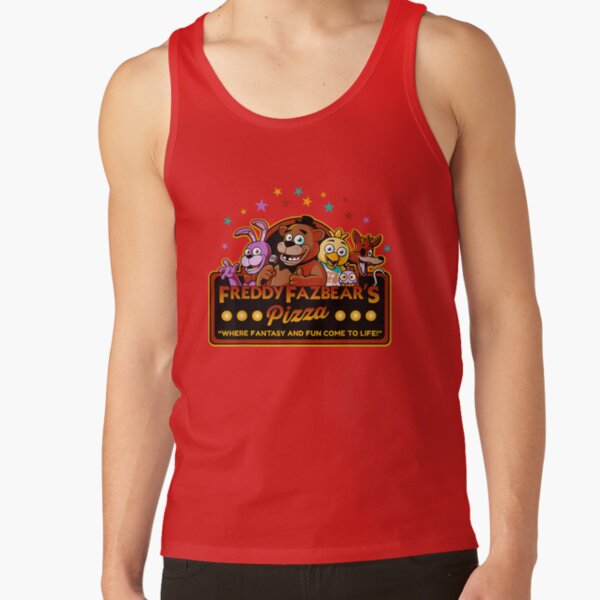 Fnafs Funny Gifts Idea Games Tank Top - Image 4