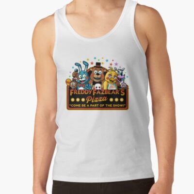 Freddy Fazbear S Pizzeria Logo Tank Top