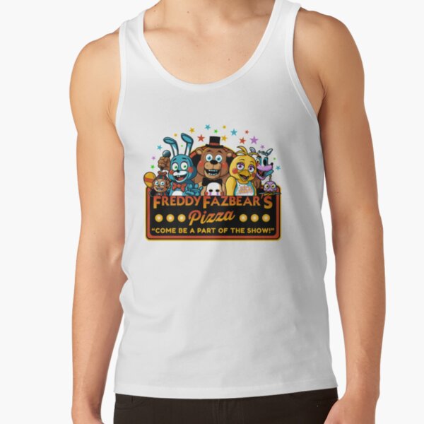 Freddy Fazbear S Pizzeria Logo Tank Top