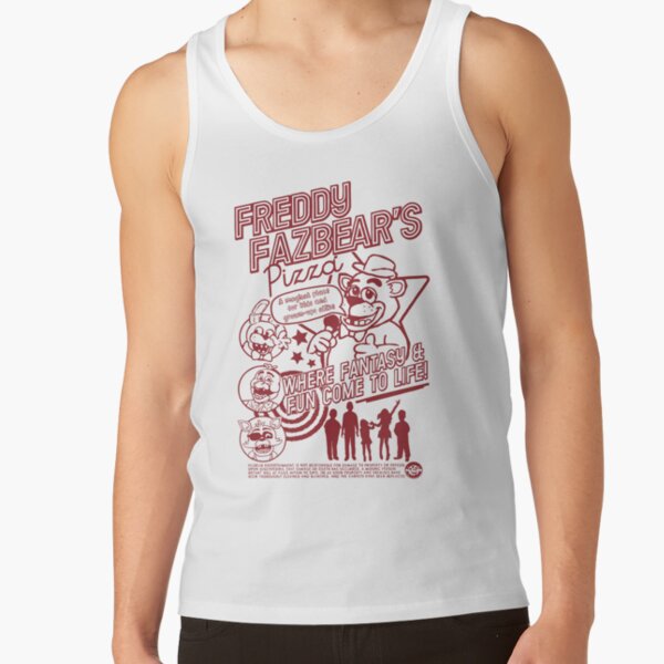 Fnaf Freddy Fazbear S Pizza Vintage Tank Top