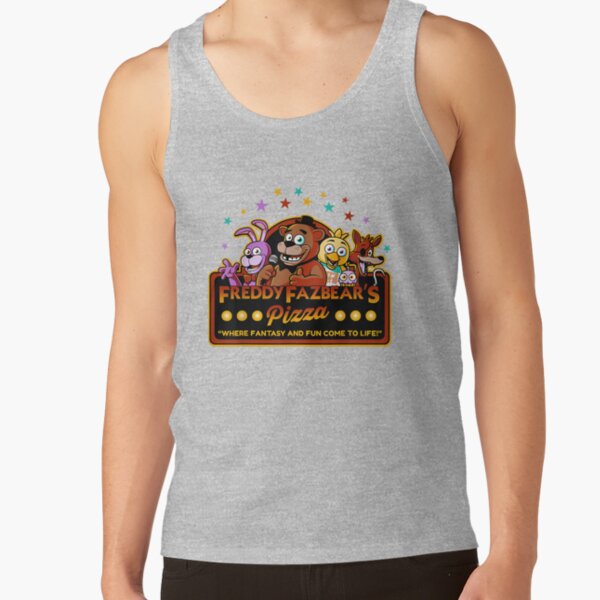 Fnafs Funny Gifts Idea Games Tank Top - Image 3